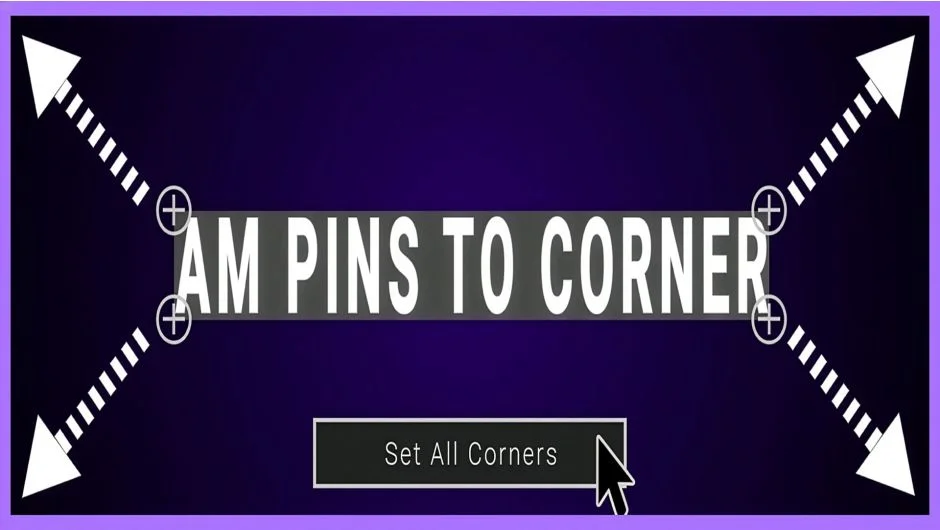 AM Pins To Corner screenshot