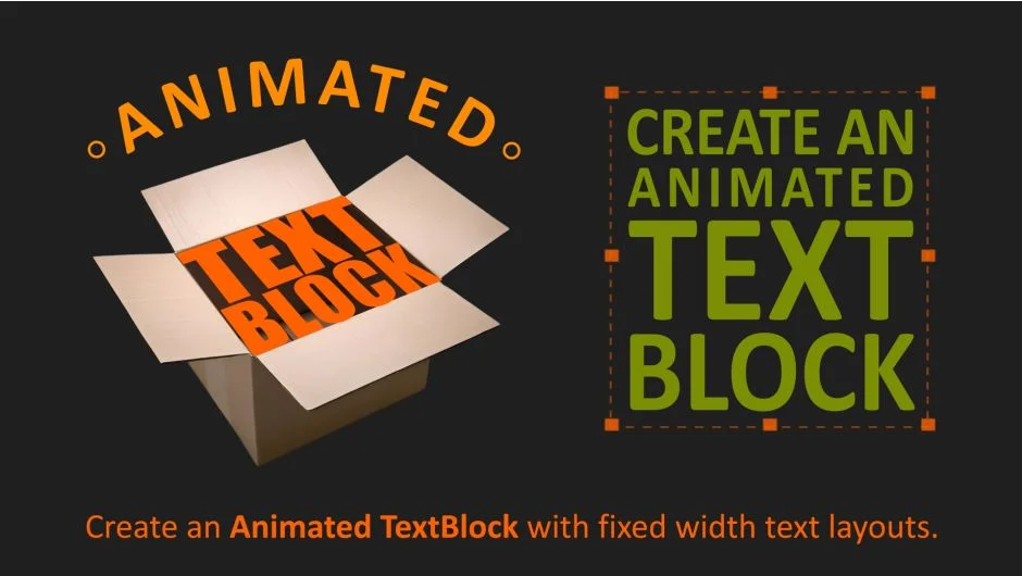 Animated TextBlock screenshot