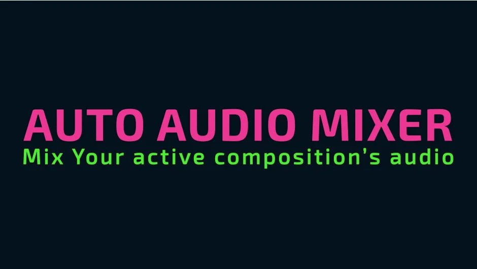 Auto Audio Mixer screenshot