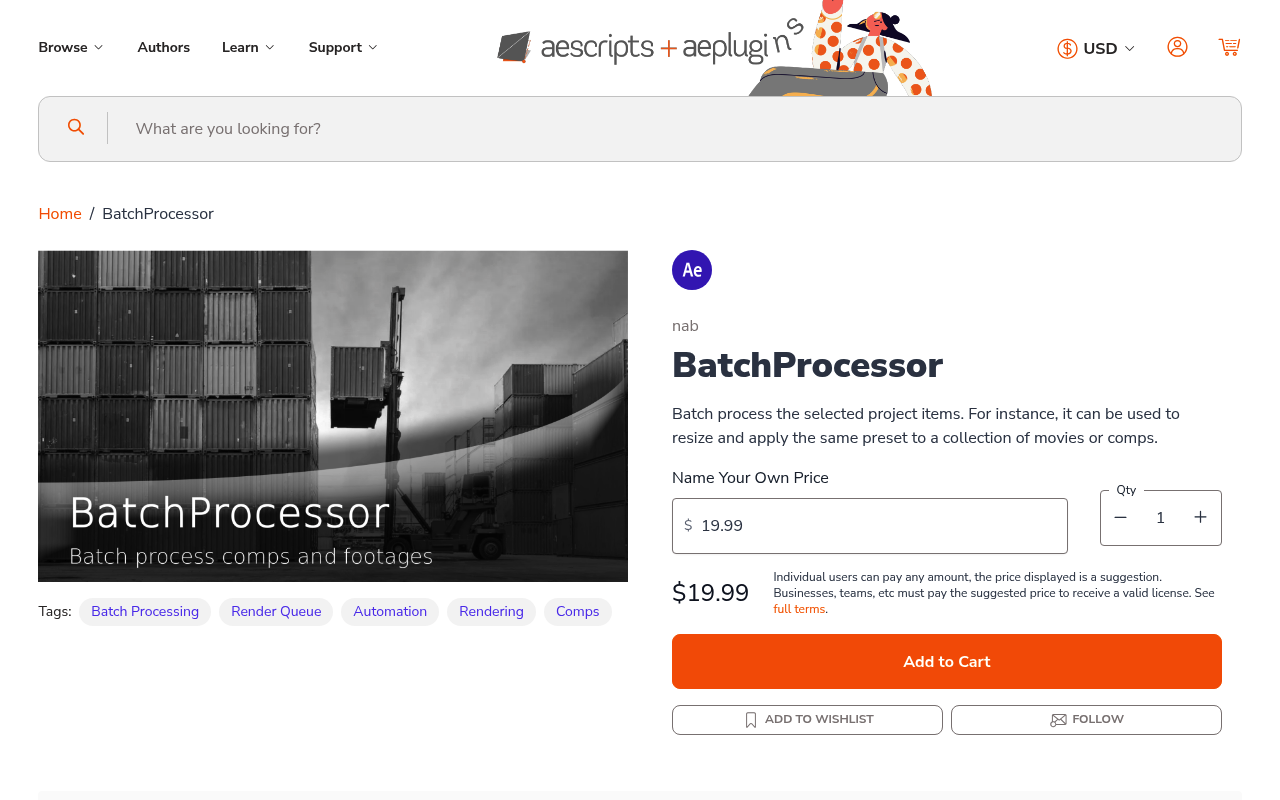 BatchProcessor screenshot