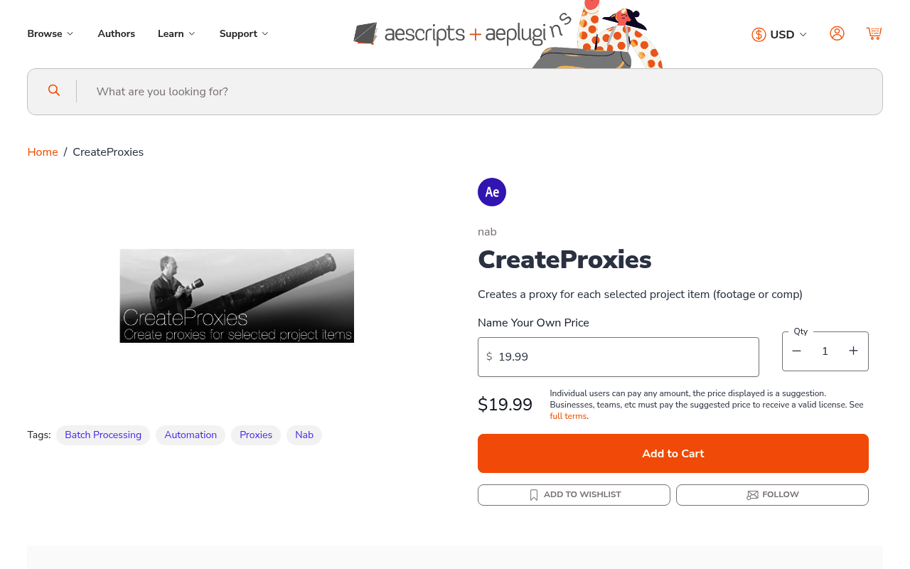 CreateProxies screenshot