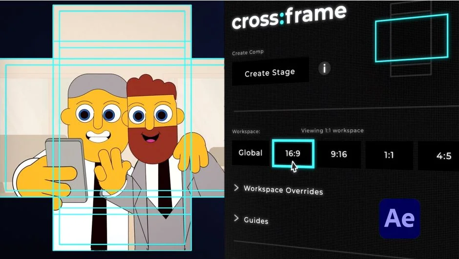 CrossFrame screenshot