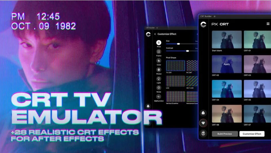 CRT TV Emulator screenshot