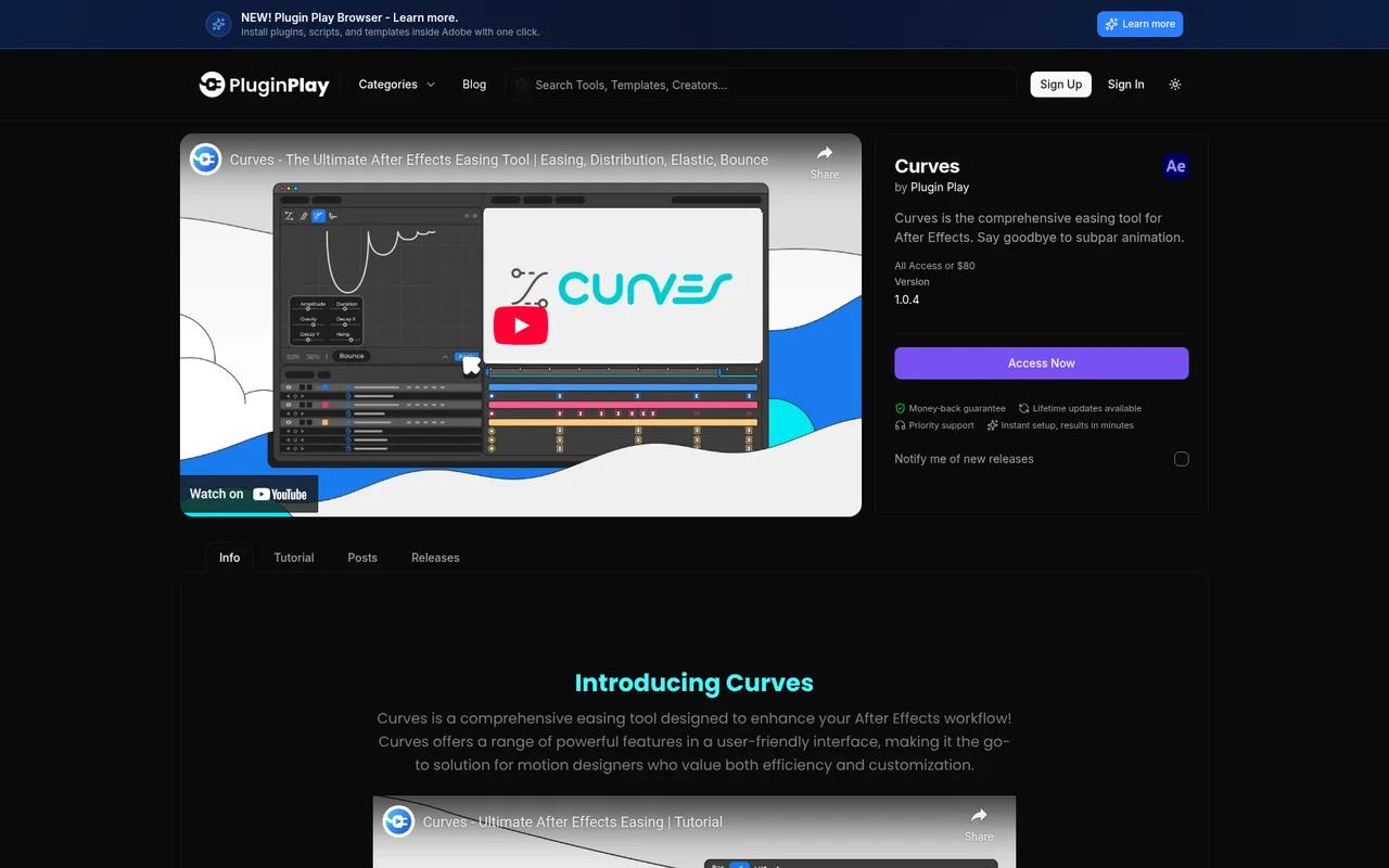 Curves screenshot