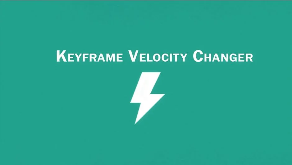 Keyframe Velocity Changer screenshot