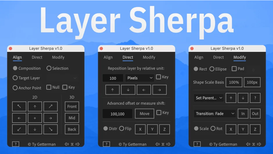 Layer Sherpa screenshot