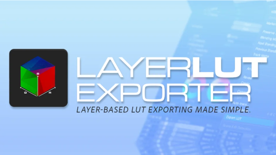 LayerLUT Exporter screenshot