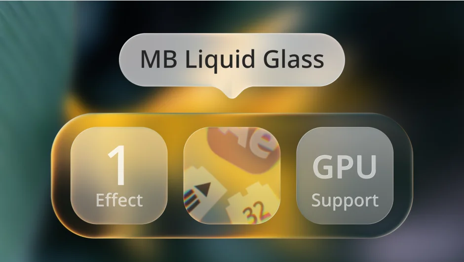 MB Liquid Glass screenshot