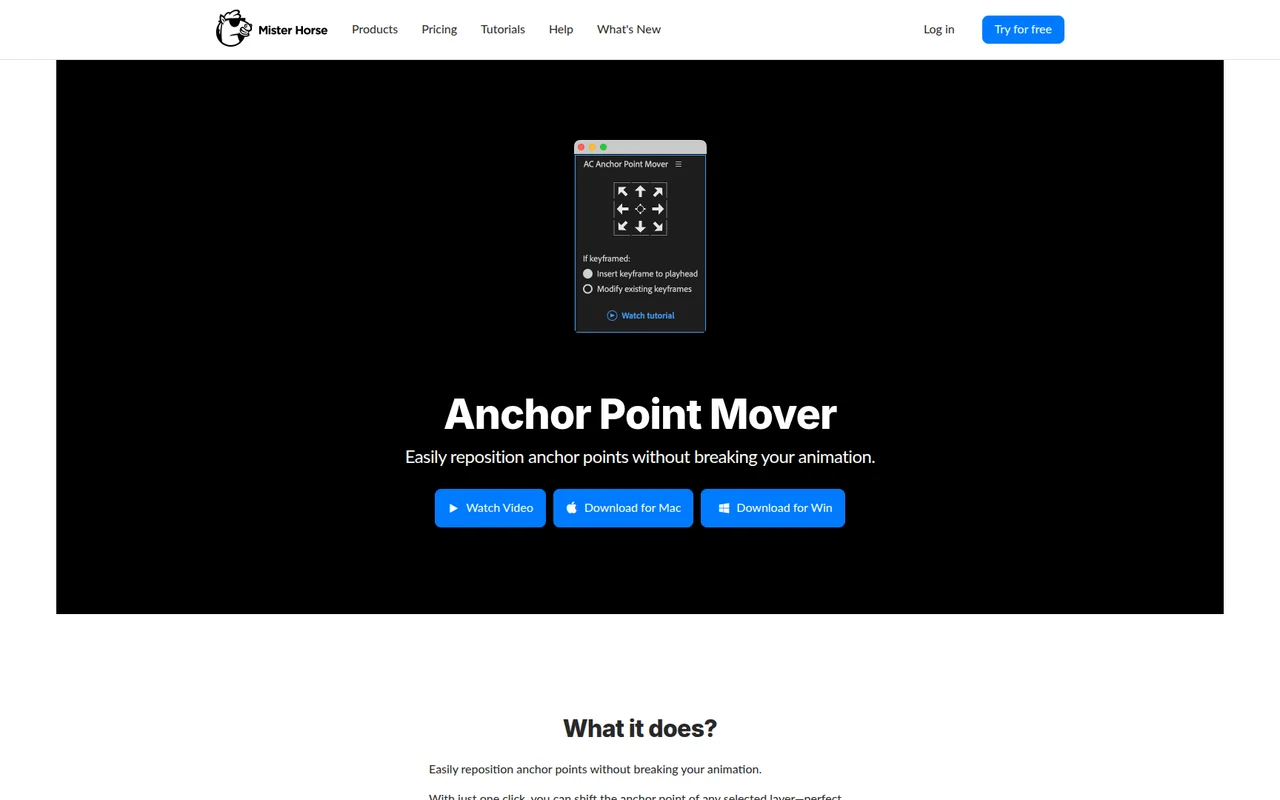 Anchor Point Mover screenshot