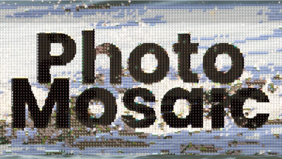 Photo Mosaic screenshot