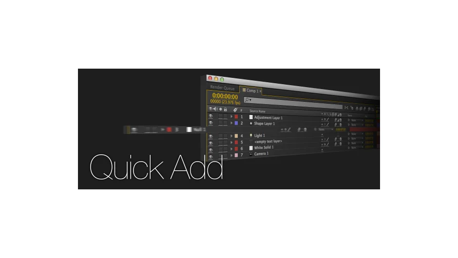 Quick Add screenshot