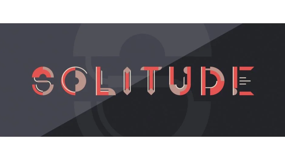 Solitude Animated Typeface screenshot