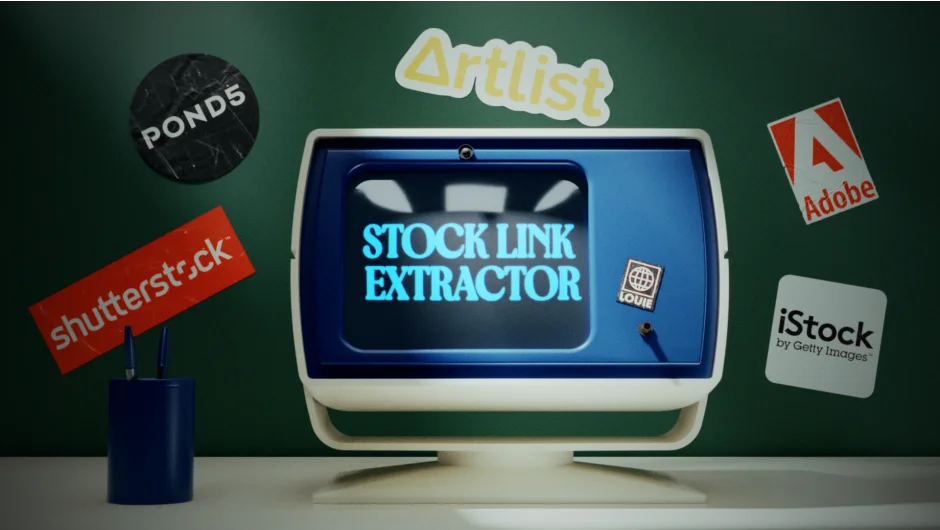 Stock Link Extractor screenshot