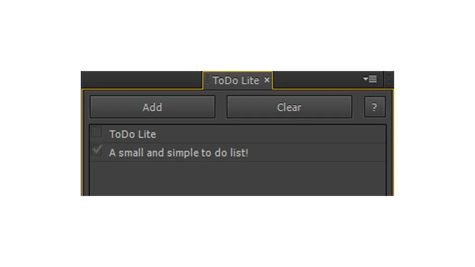 ToDo Lite screenshot