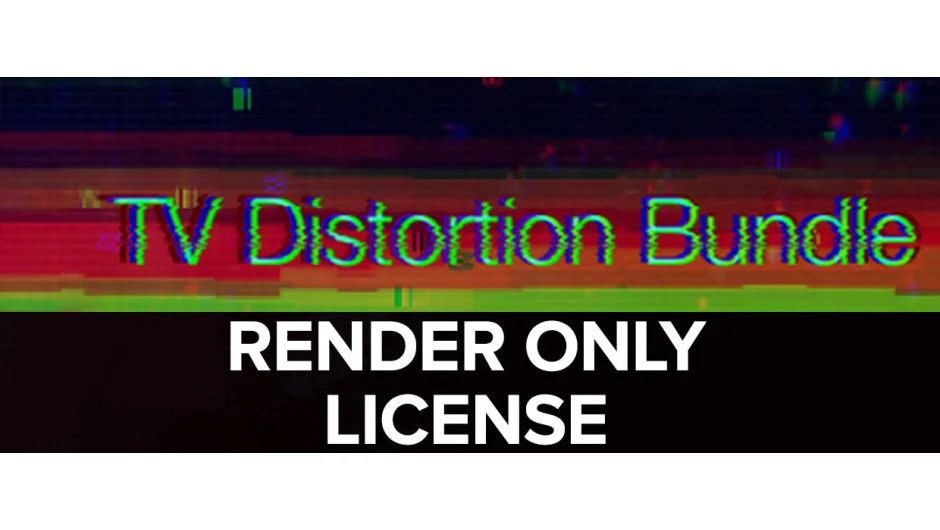 TV Distortion Bundle Render Only screenshot