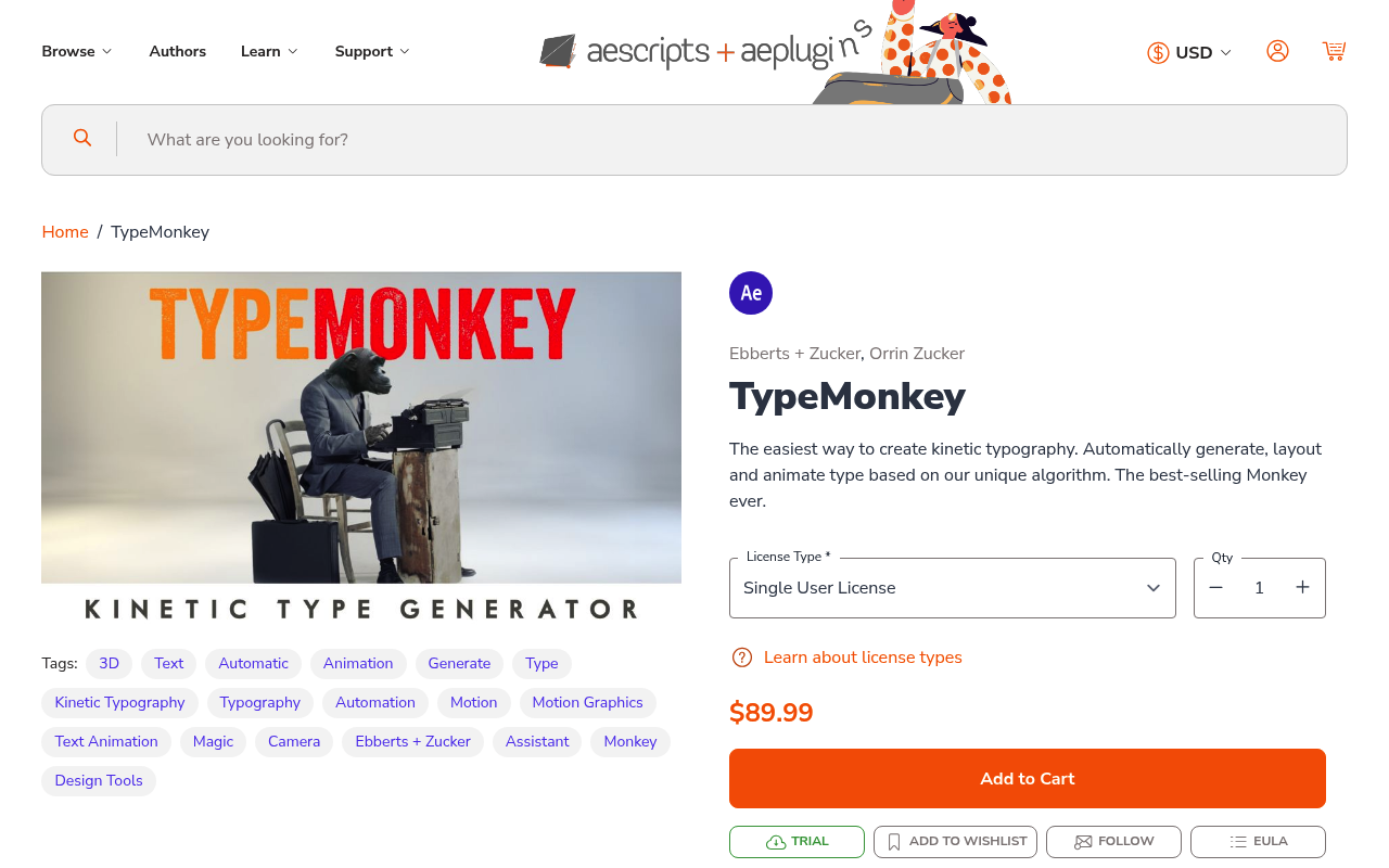 TypeMonkey screenshot