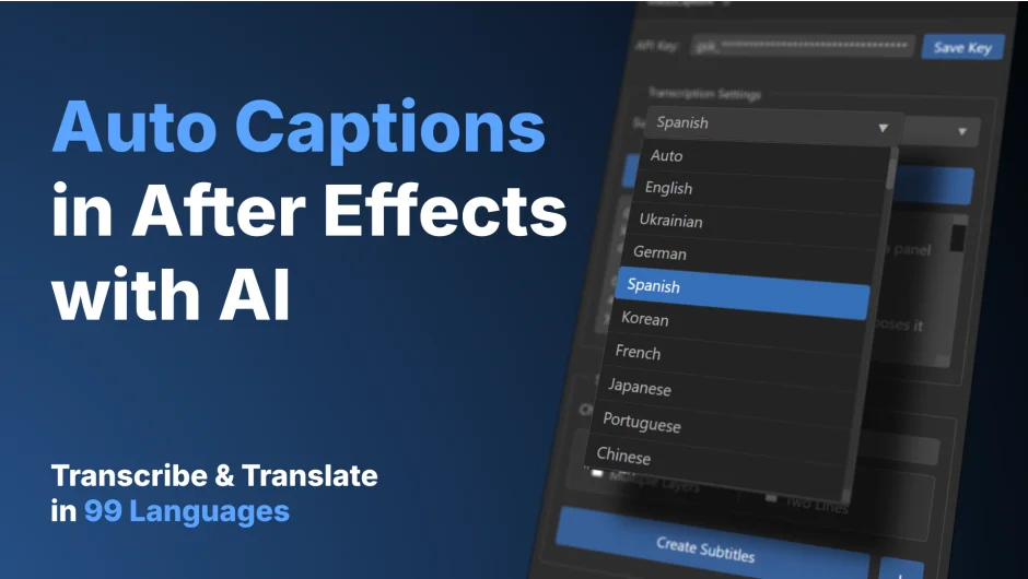 Voice2Captions screenshot